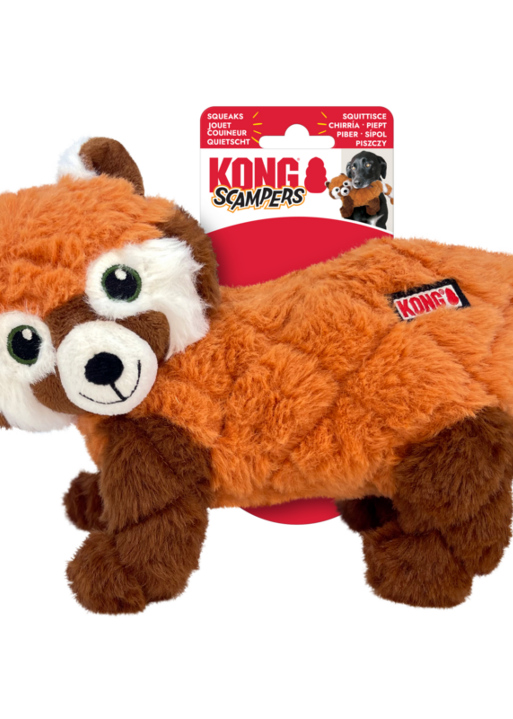 KONG KONG Scampers Red Panda