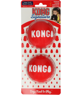 KONG KONG Signature Ball L 2-Pack