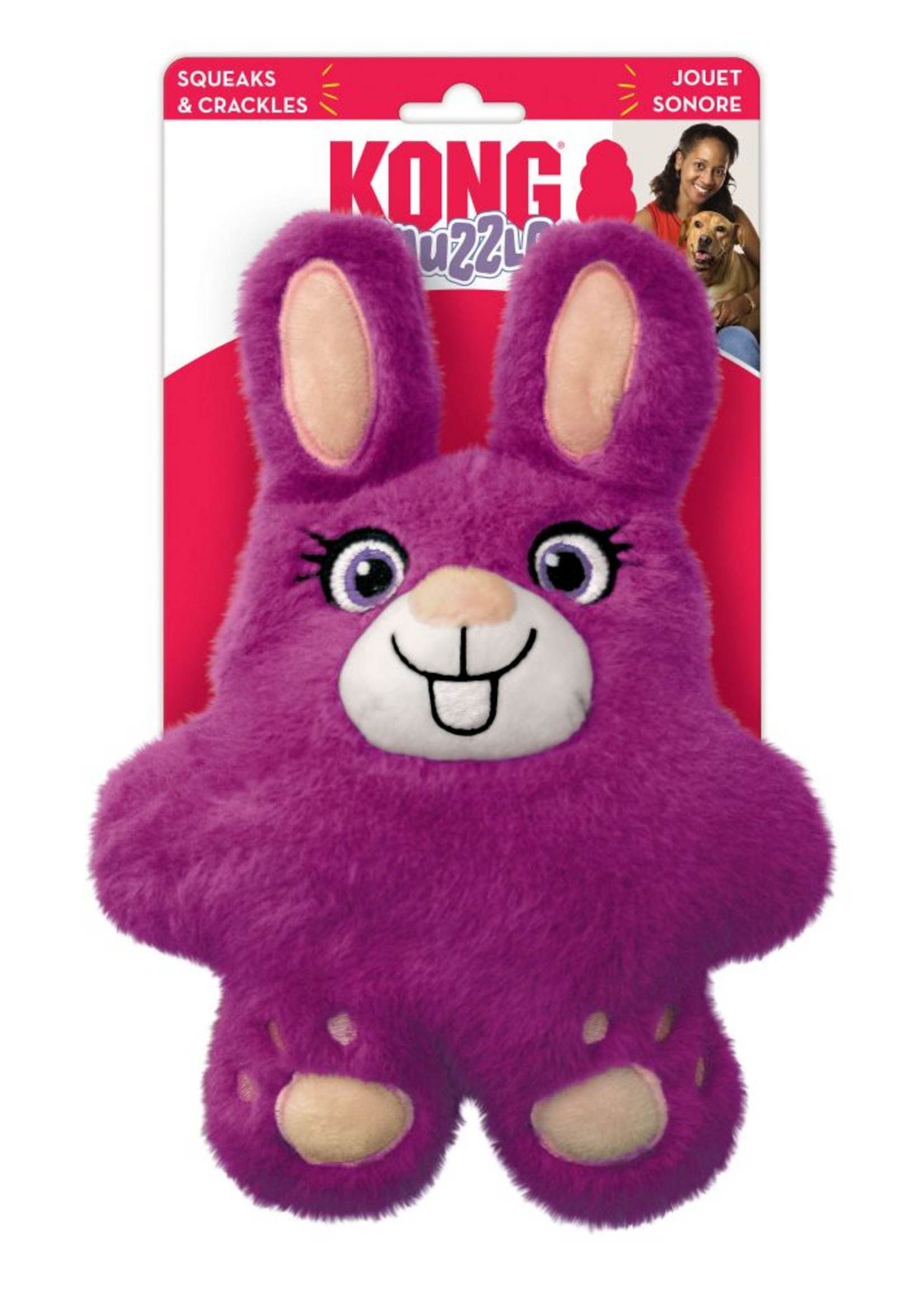 KONG KONG Snuzzles Konijn M