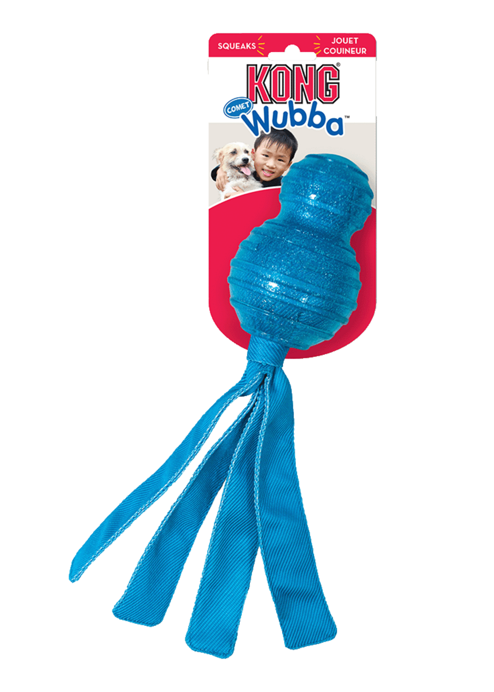 KONG KONG Wubba Comet Assorti L