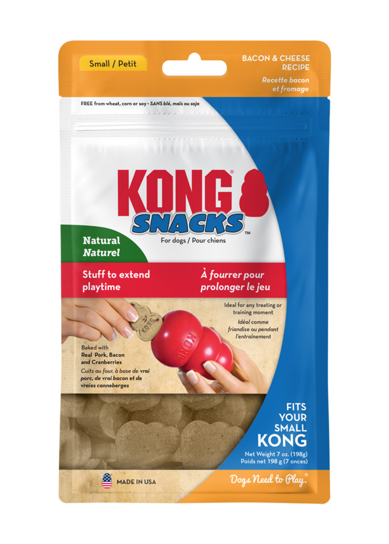KONG KONG Snacks Bacon & Cheese S