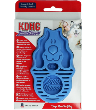 KONG KONG ZoomGroom Bosbes L