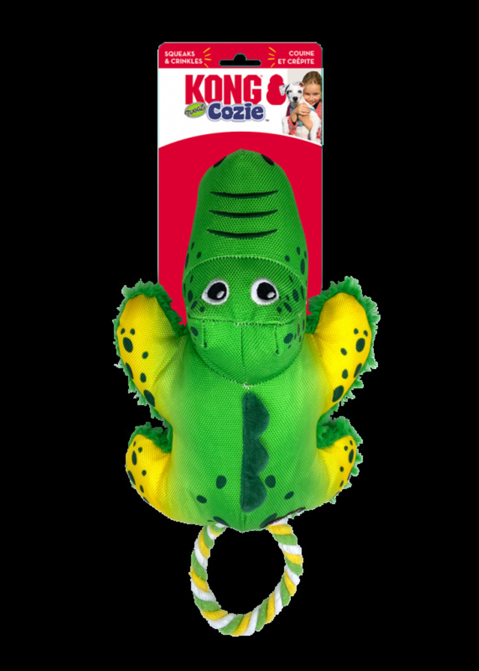 KONG KONG Cozie Tuggz Alligator M / L