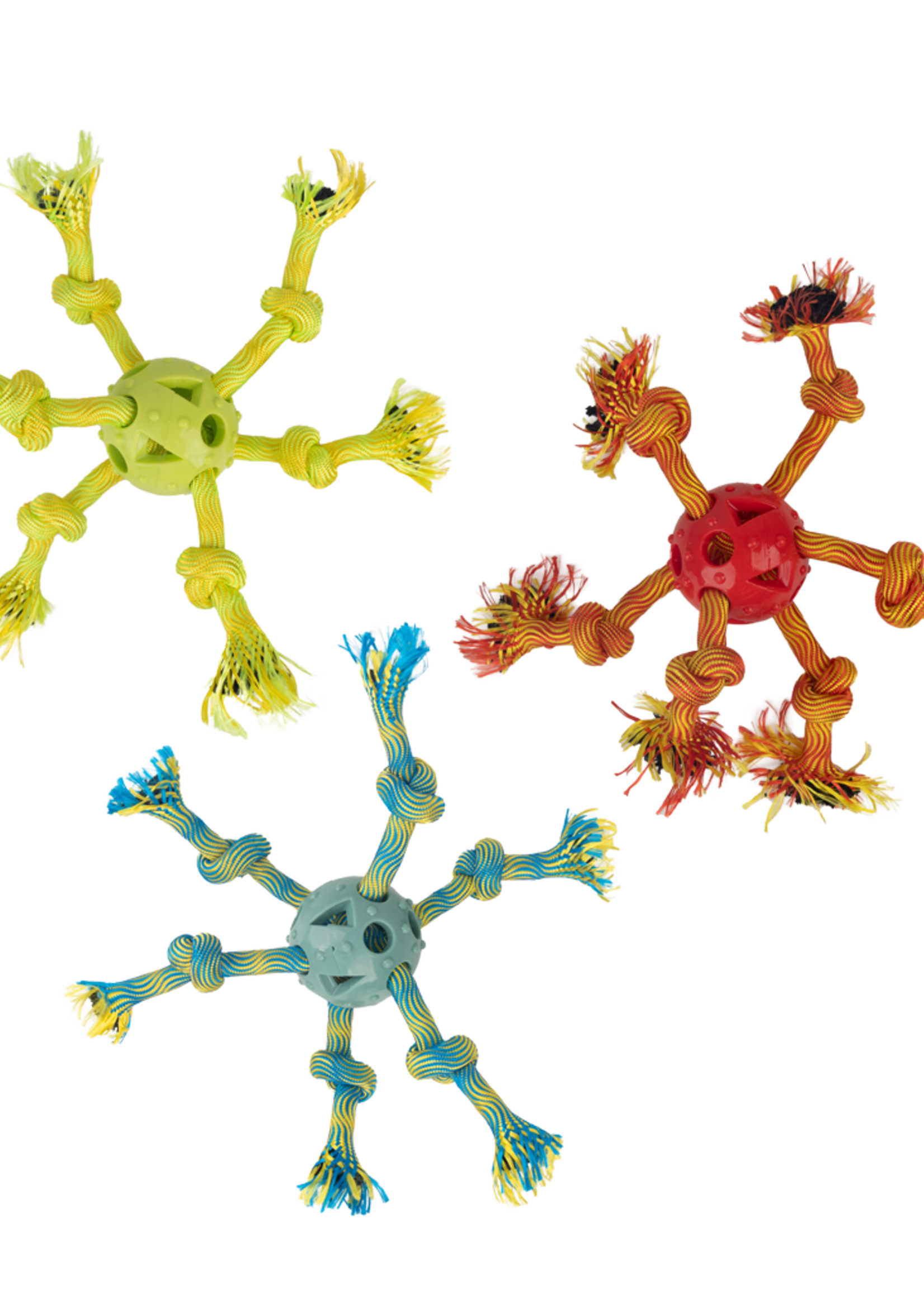 Pawise Pawise Play-N-Tug Multi Rope Ball