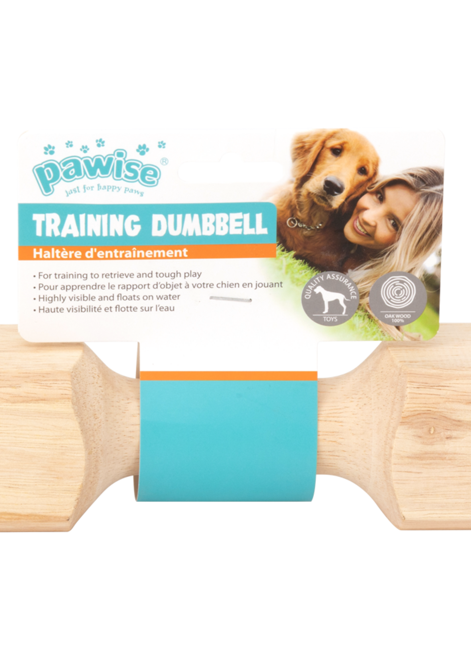 Pawise Pawise Wooden retrieving dumbbell M