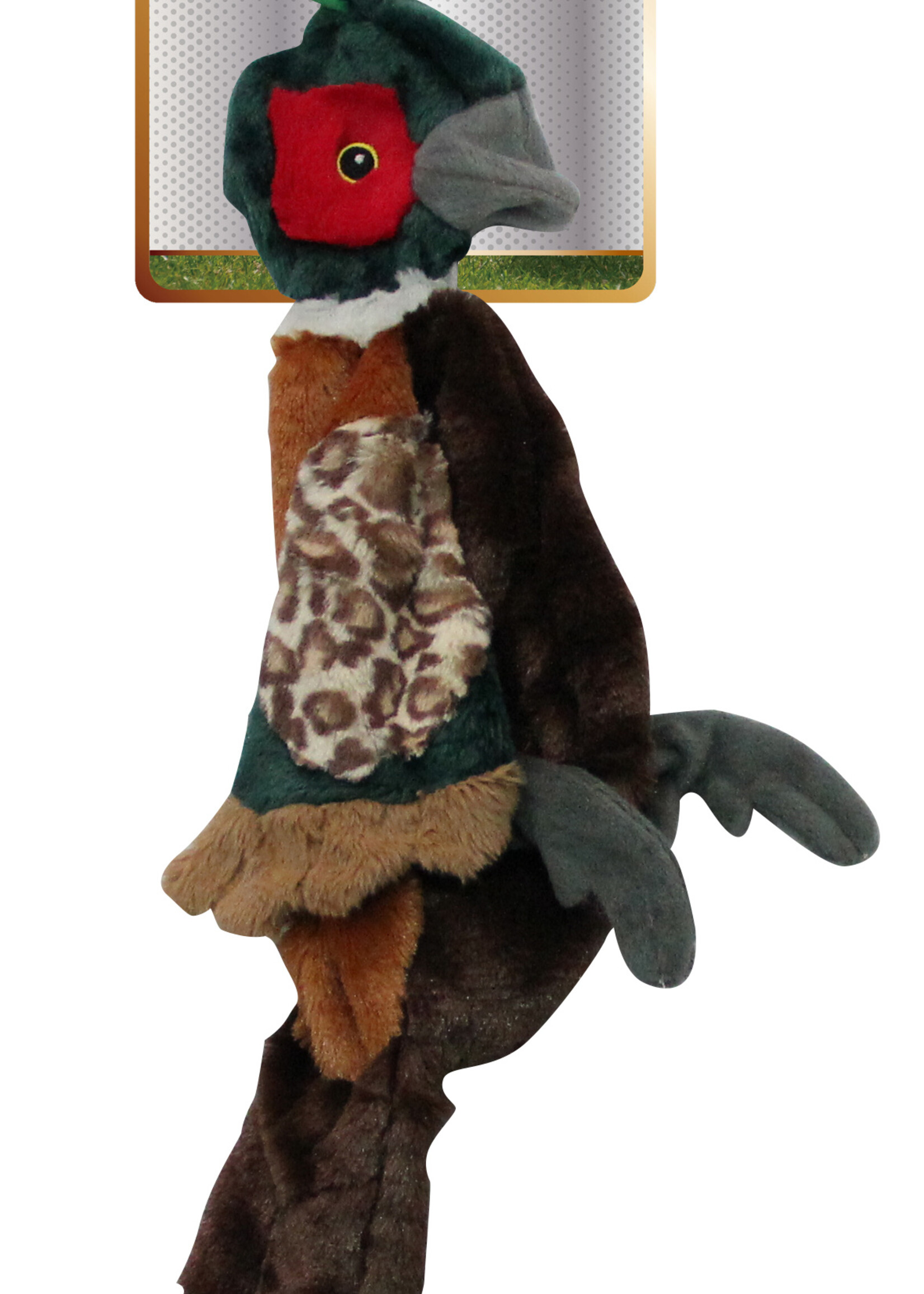 Pawise Pawise Stuffless Feather Pals Fazant L