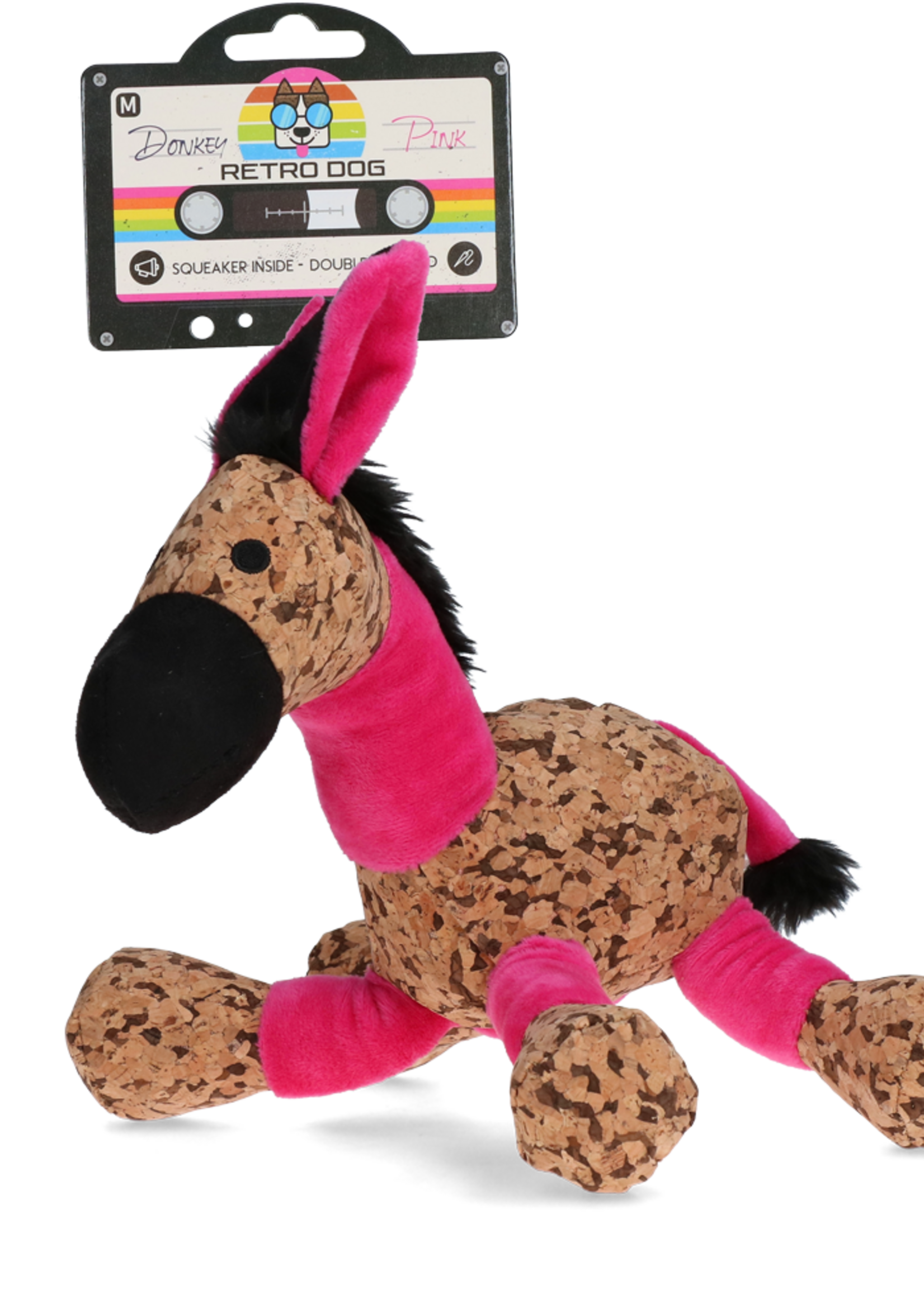 Retro Dog Retrodog Donkey Roze M