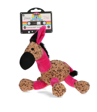 Retro Dog Retrodog Donkey Roze M