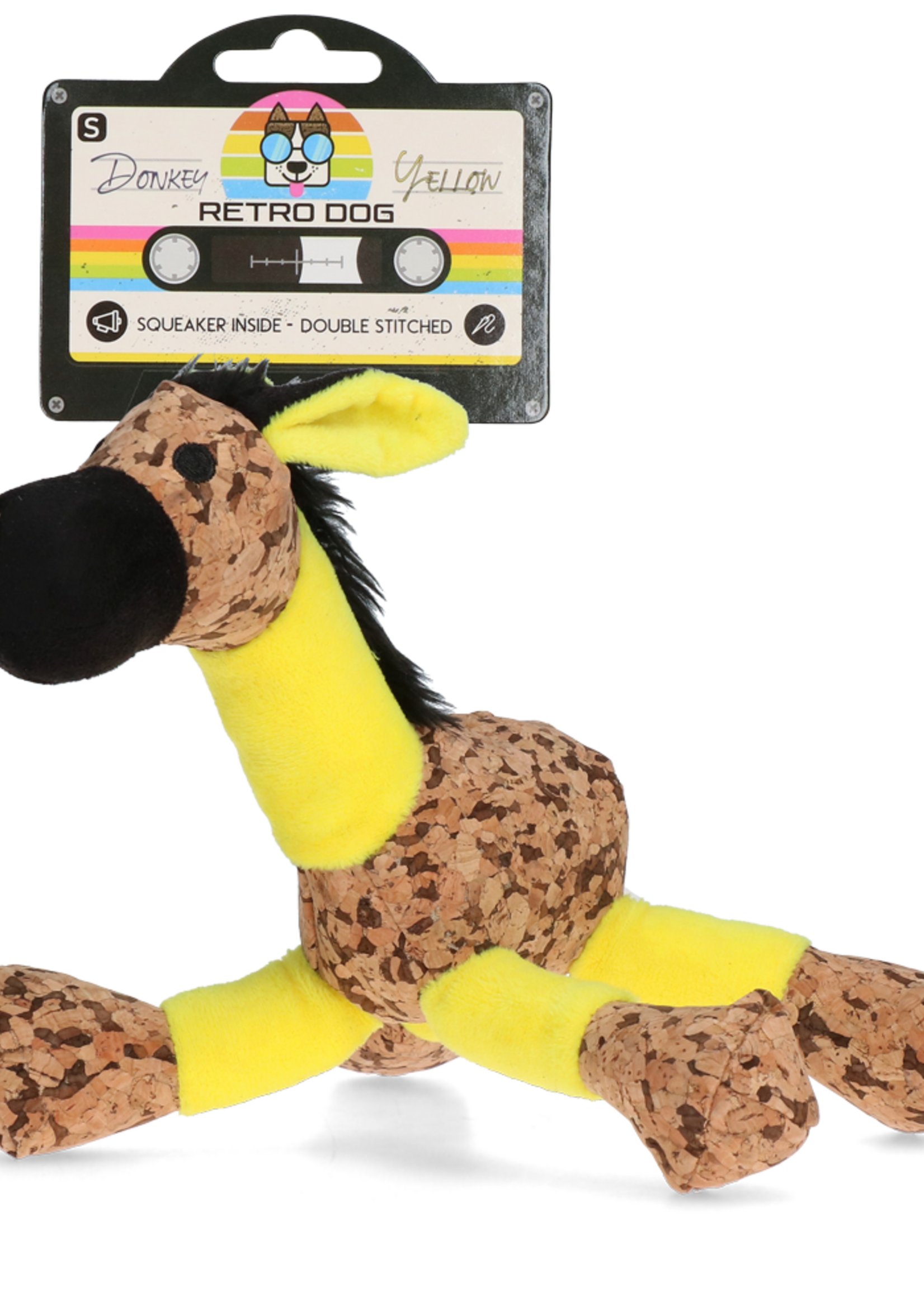 Retro Dog Retrodog Donkey Geel S