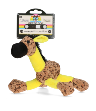 Retro Dog Retrodog Donkey Geel S