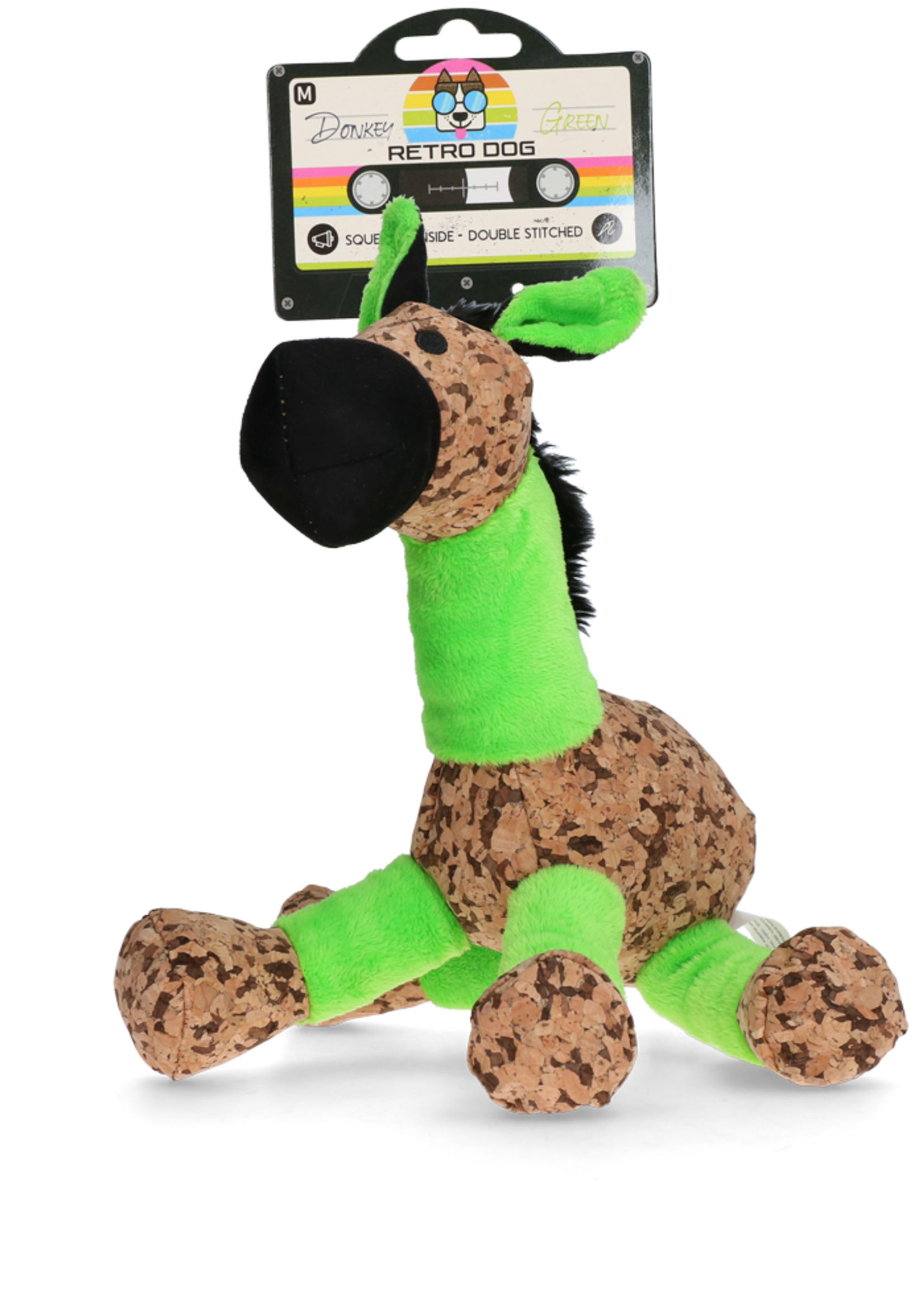 Retro Dog Retrodog Donkey Groen M