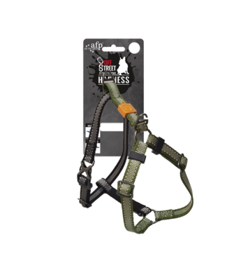 AFP AFP Off Street - Dog Non-Pull Harness Olijfgroen L