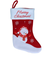 Hofman Animal Care Kerstsokken Christmas Stocking Snowman