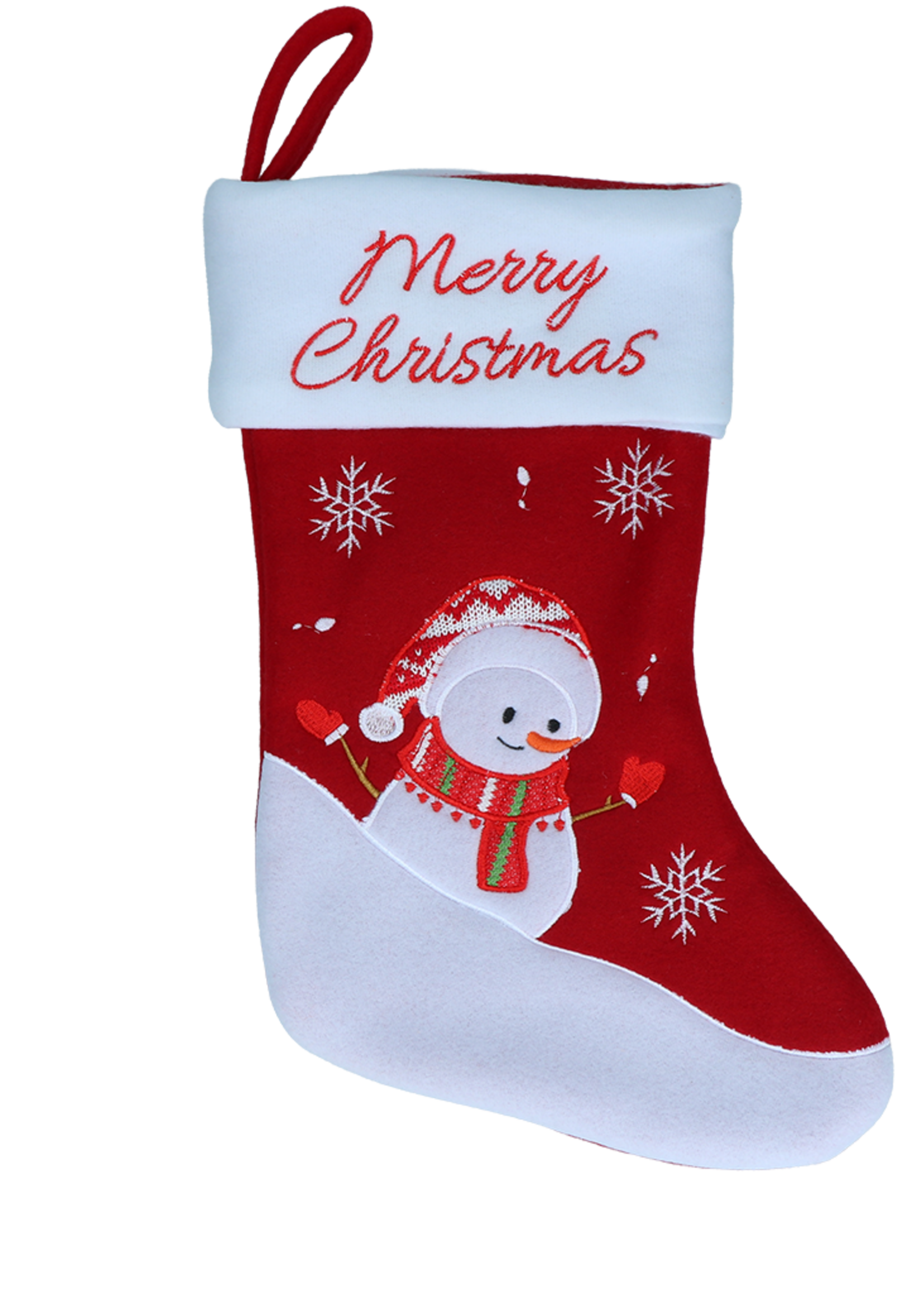 Hofman Animal Care Kerstsokken Christmas Stocking Snowman
