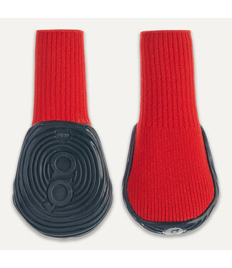 Goo-eez Goo-eez Dog Boots Ultras 2 Per Pack M Rood/Zwart