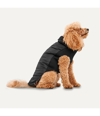 Goo-eez Goo-eez Mock Neck Signature Wrap Jacket XXS Zwart