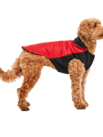 Goo-eez Goo-eez Mock Neck Signature Wrap Jacket XXS Rood/Zwart