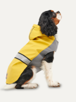 Goo-eez Goo-eez Reflective Hooded Raincoat M Geel/Grijs