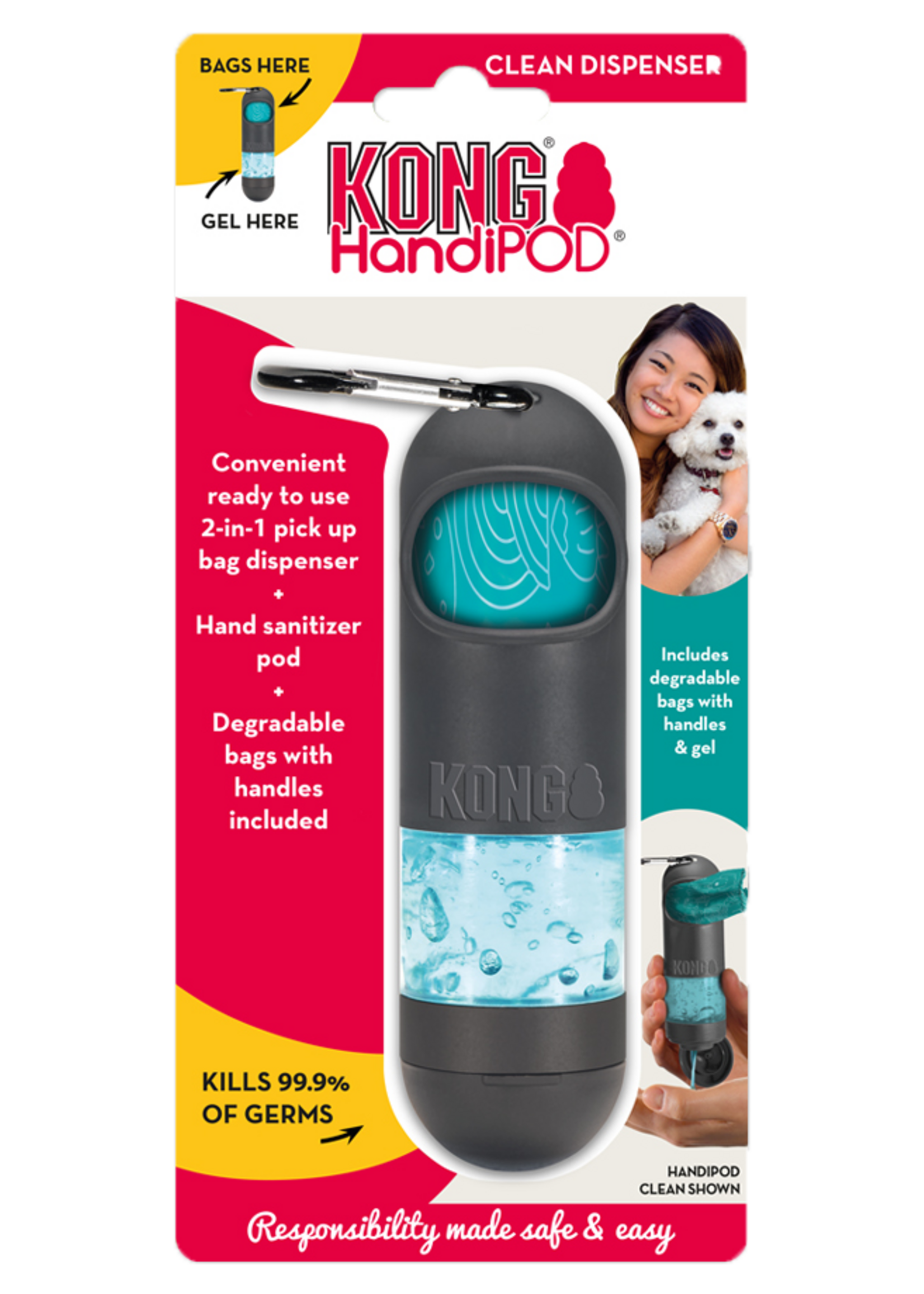 KONG KONG HandiPOD Clean Dispenser
