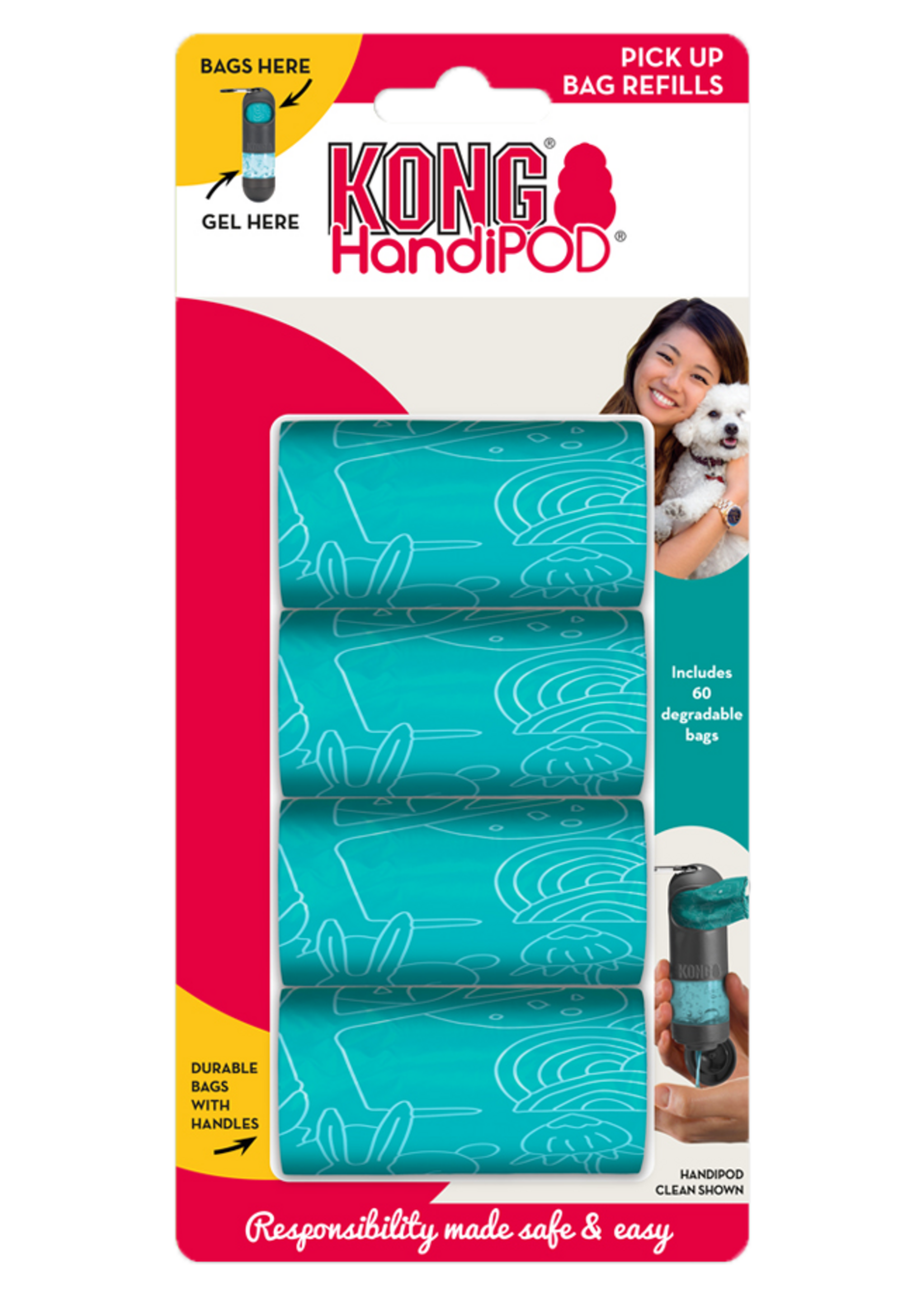 KONG KONG HandiPOD Pick up bag refills