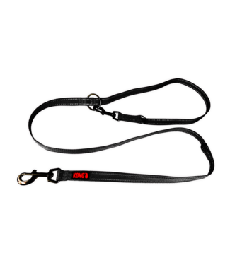 KONG KONG Adjustable Leash Zwart L