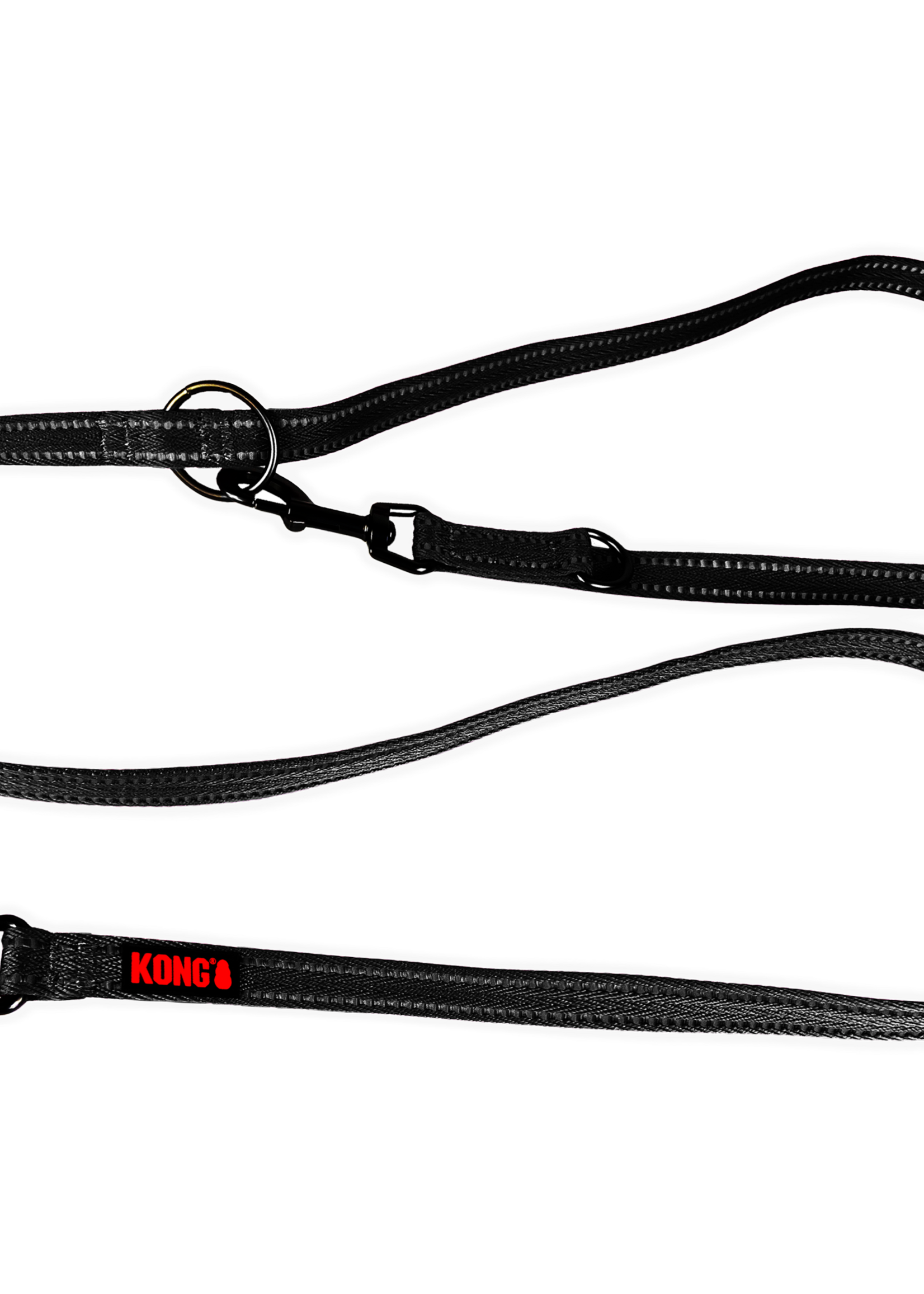 KONG KONG Adjustable Leash Zwart M