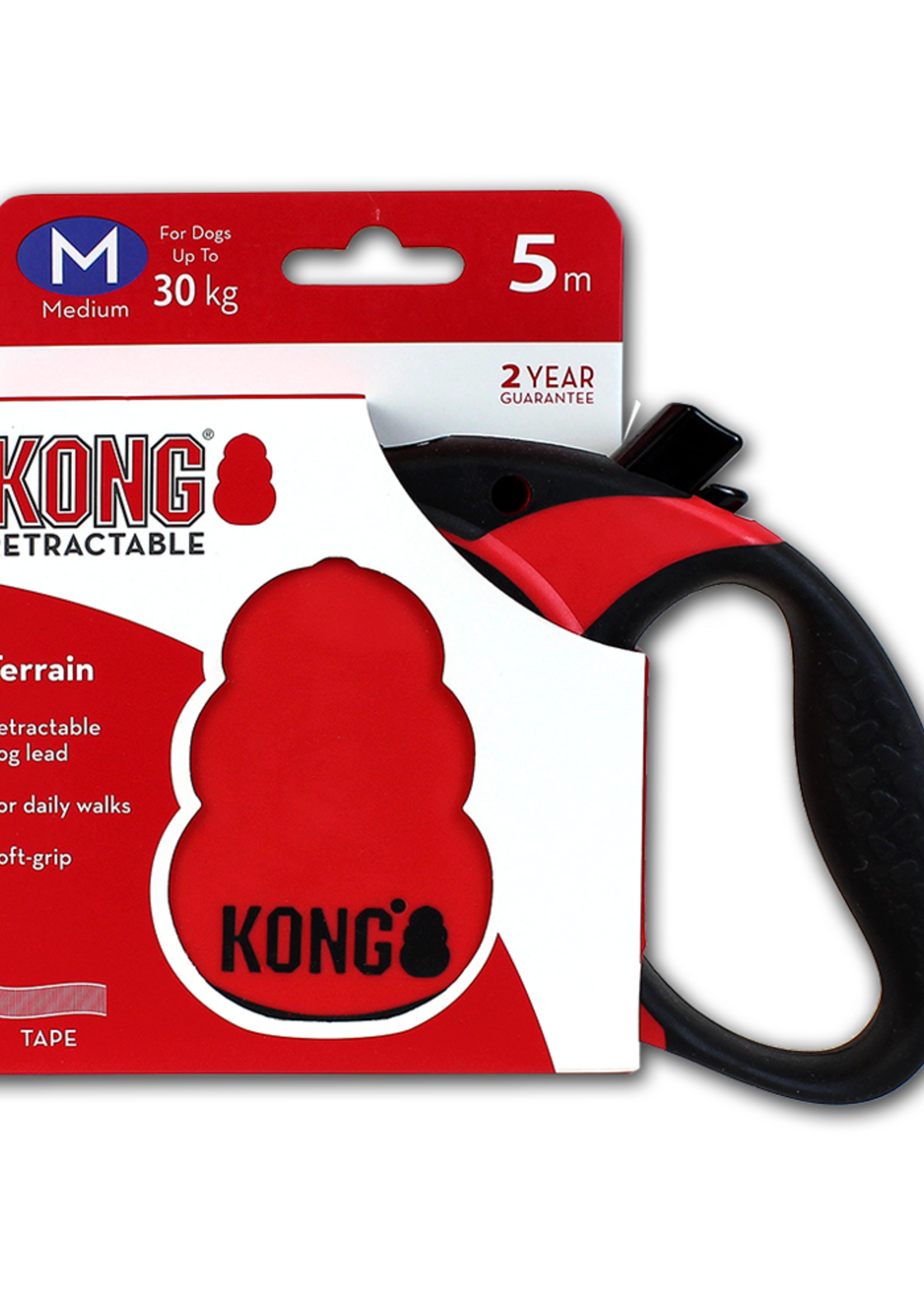 KONG KONG Retractable Leash - Terrain Rood M