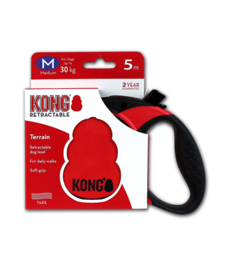 KONG KONG Retractable Leash - Terrain Rood M