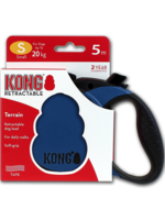 KONG KONG Retractable Leash - Terrain Blauw S