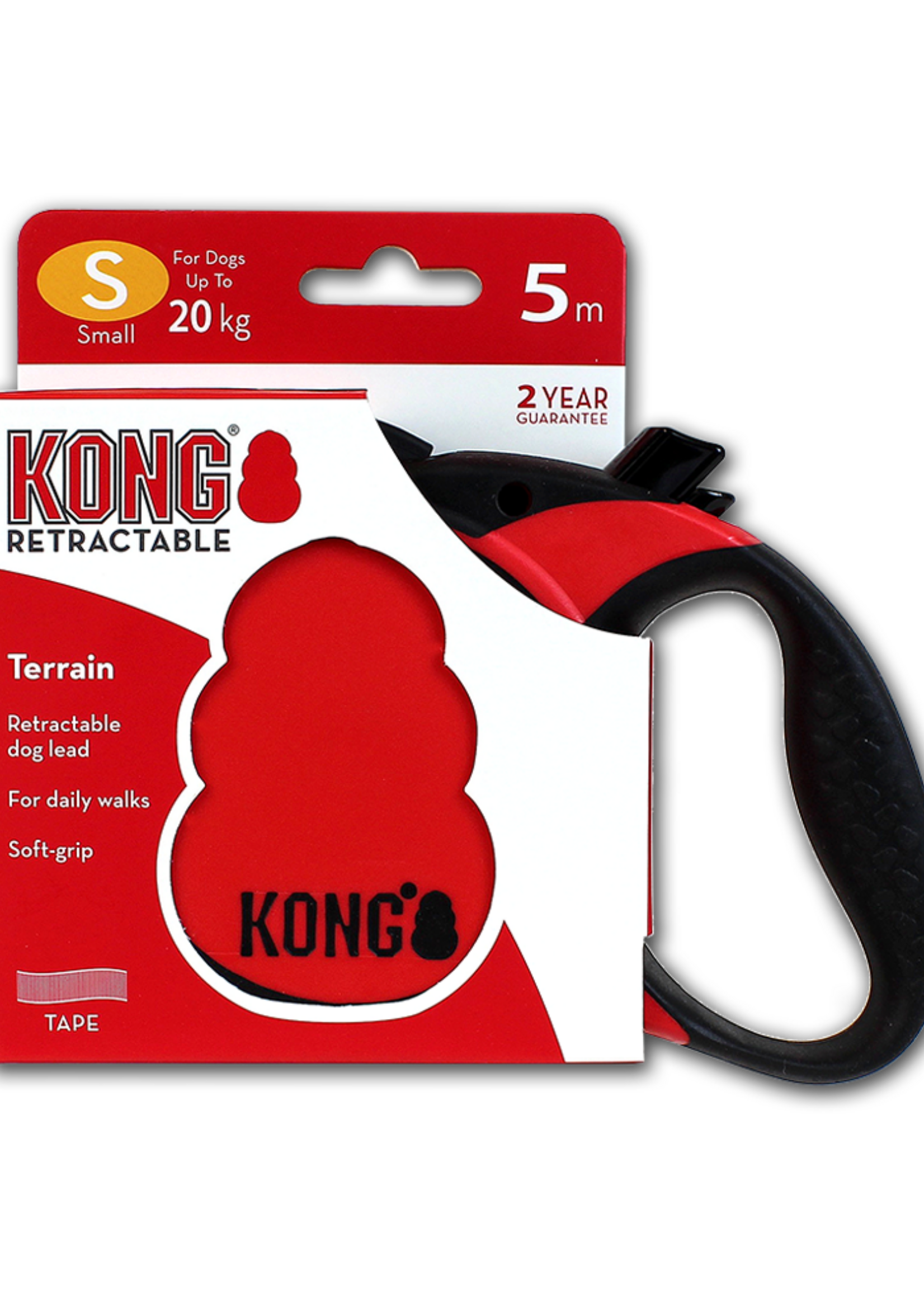 KONG KONG Retractable Leash - Terrain Rood S