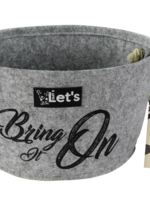 Let's Sleep Let's Stuff It Bring it On Grijs