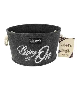 Let's Sleep Let's Stuff It Bring it On Antraciet