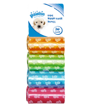 Pawise Pawise Refill Poop Bag 8-pack