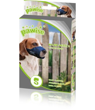 Pawise Pawise Adjustable Nylon Muzzle S