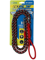 Petsport Petsport Triple Safe Leash Rood 1,2 m