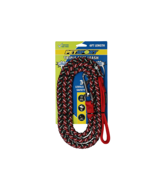 Petsport Petsport Triple Safe Leash Rood 1,8 m