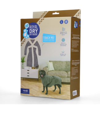 Royal Dry Royal Dry Badjas Voor Honden L