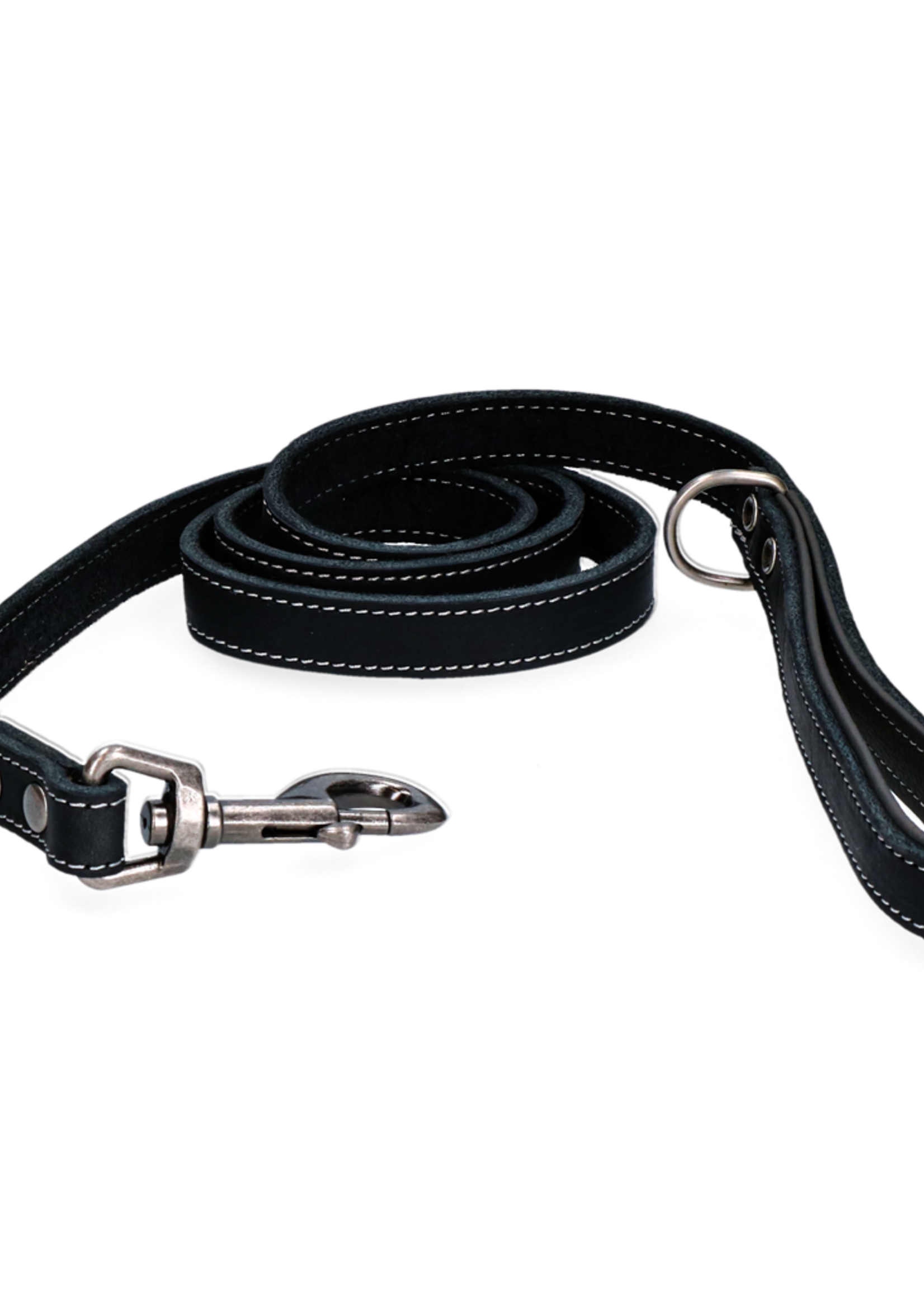 Spotted! Pro Spotted! Pro Leren Hondenlijn Zwart