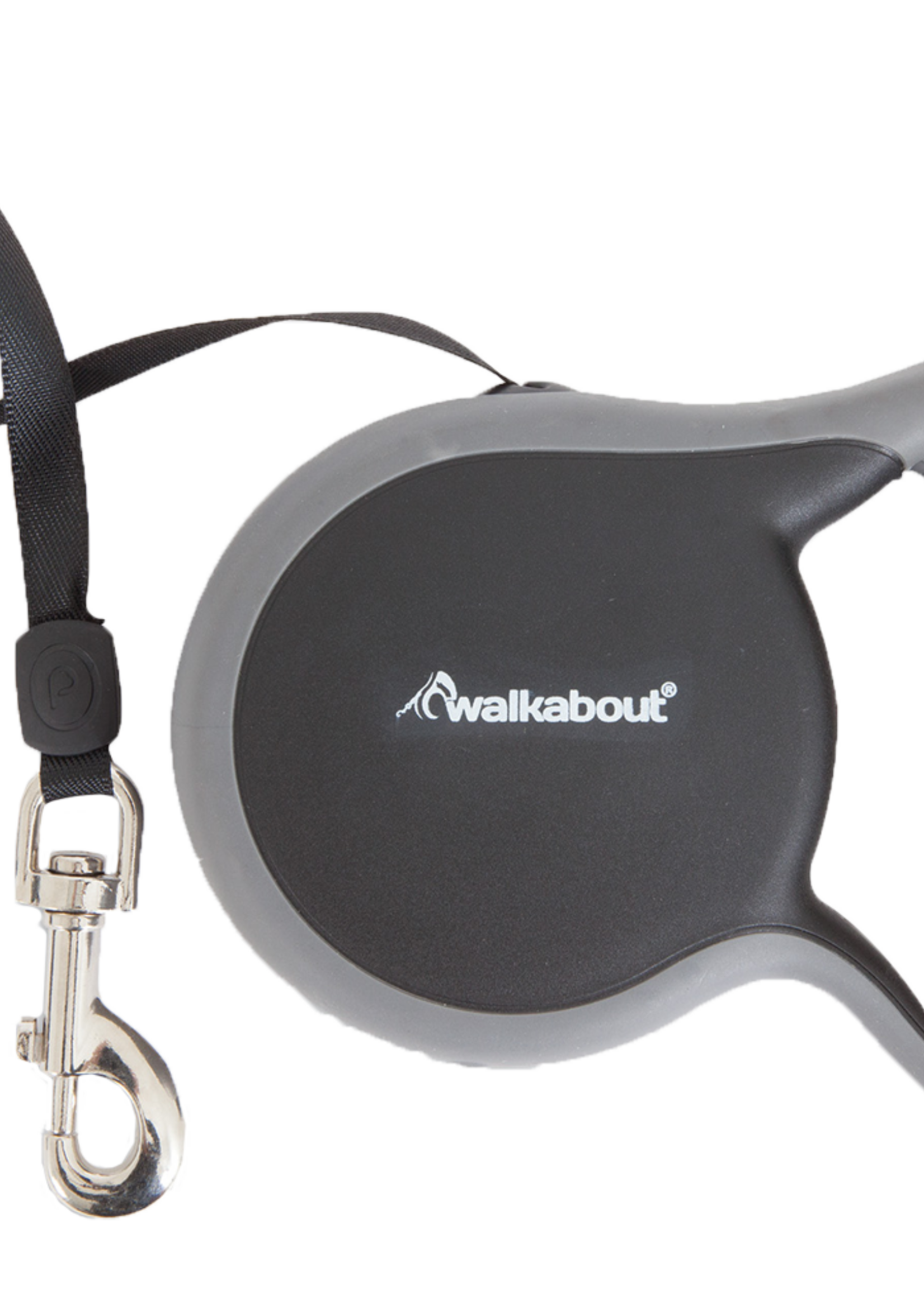 Petmate Walkabout Retractable Leash Zwart XS