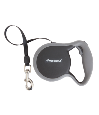 Petmate Walkabout Retractable Leash Zwart XS