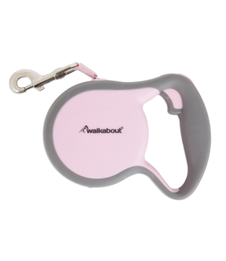 Petmate Walkabout Retractable Leash Roze S