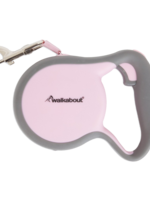 Petmate Walkabout Retractable Leash Roze L