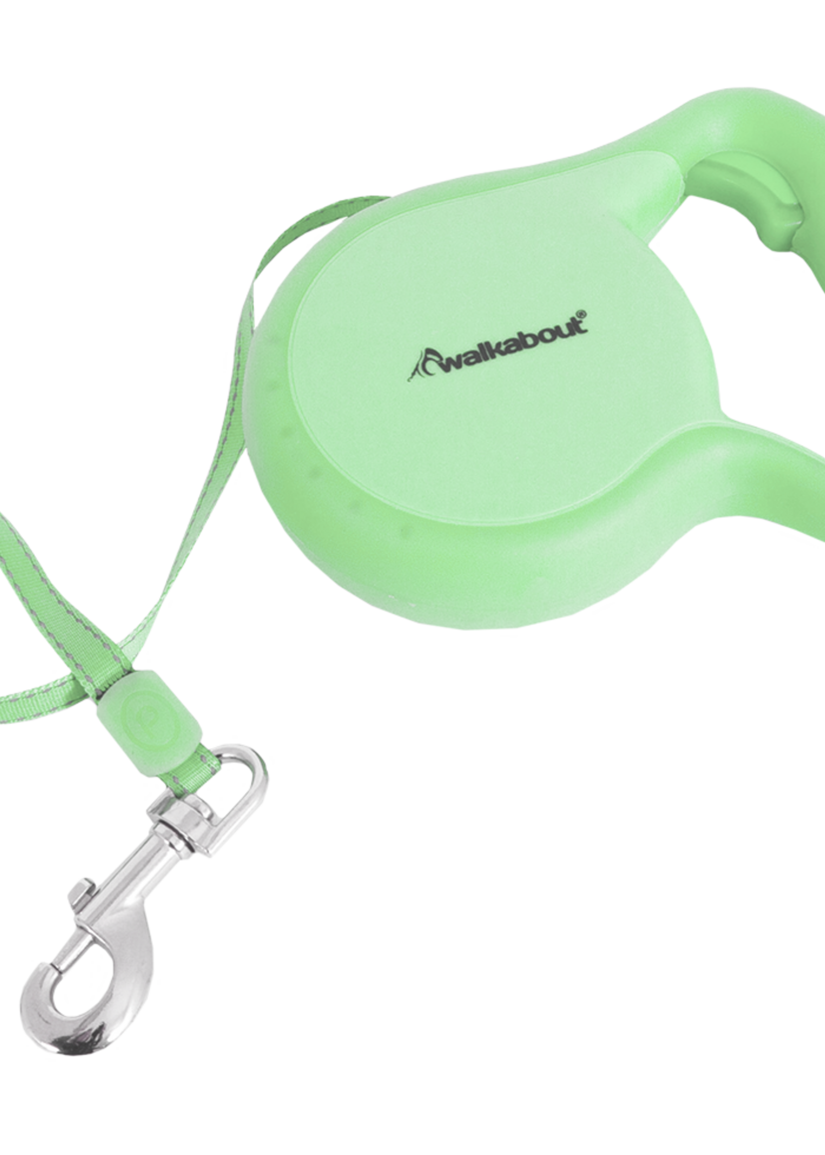 Petmate Walkabout Retractable Leash Glow in the Dark XS