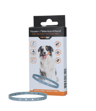 Knock Pest Knock Pest Vlooien/Tekenband Hond 59 cm NL/FR