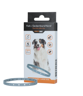 Knock Pest Knock Pest Vlooien/Tekenband Hond 59 cm DE/UK