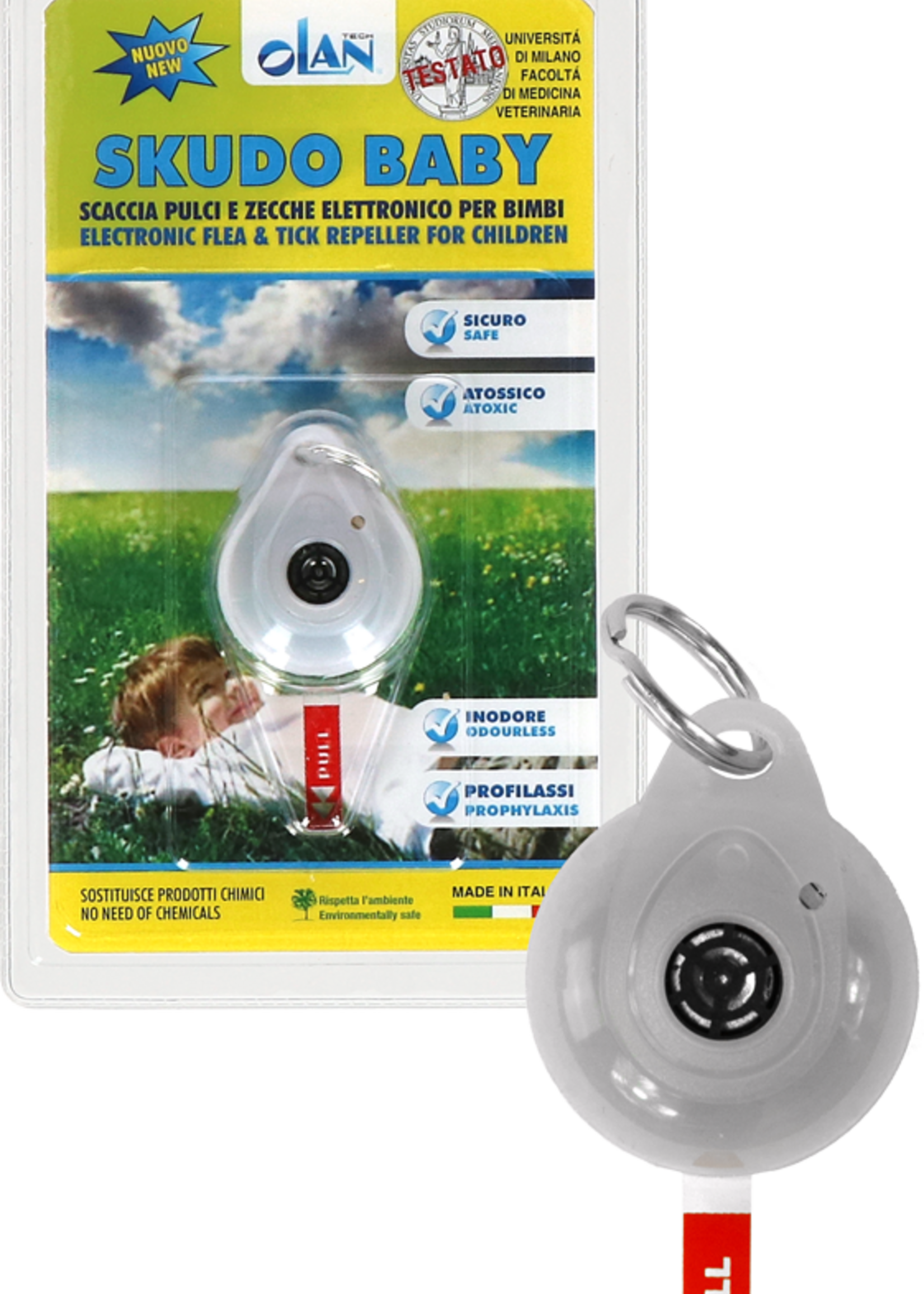 Olan Olan Skudo Baby batt. afweer (Vlo&Teek)