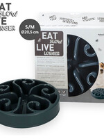 Eat Slow Live Longer Eat Slow Live Longer Original Grijs S