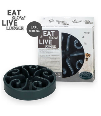 Eat Slow Live Longer Eat Slow Live Longer Original Grijs L