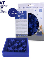 Eat Slow Live Longer Eat Slow Live Longer Star Blauw XS