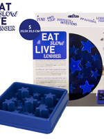 Eat Slow Live Longer Eat Slow Live Longer Star Blauw S